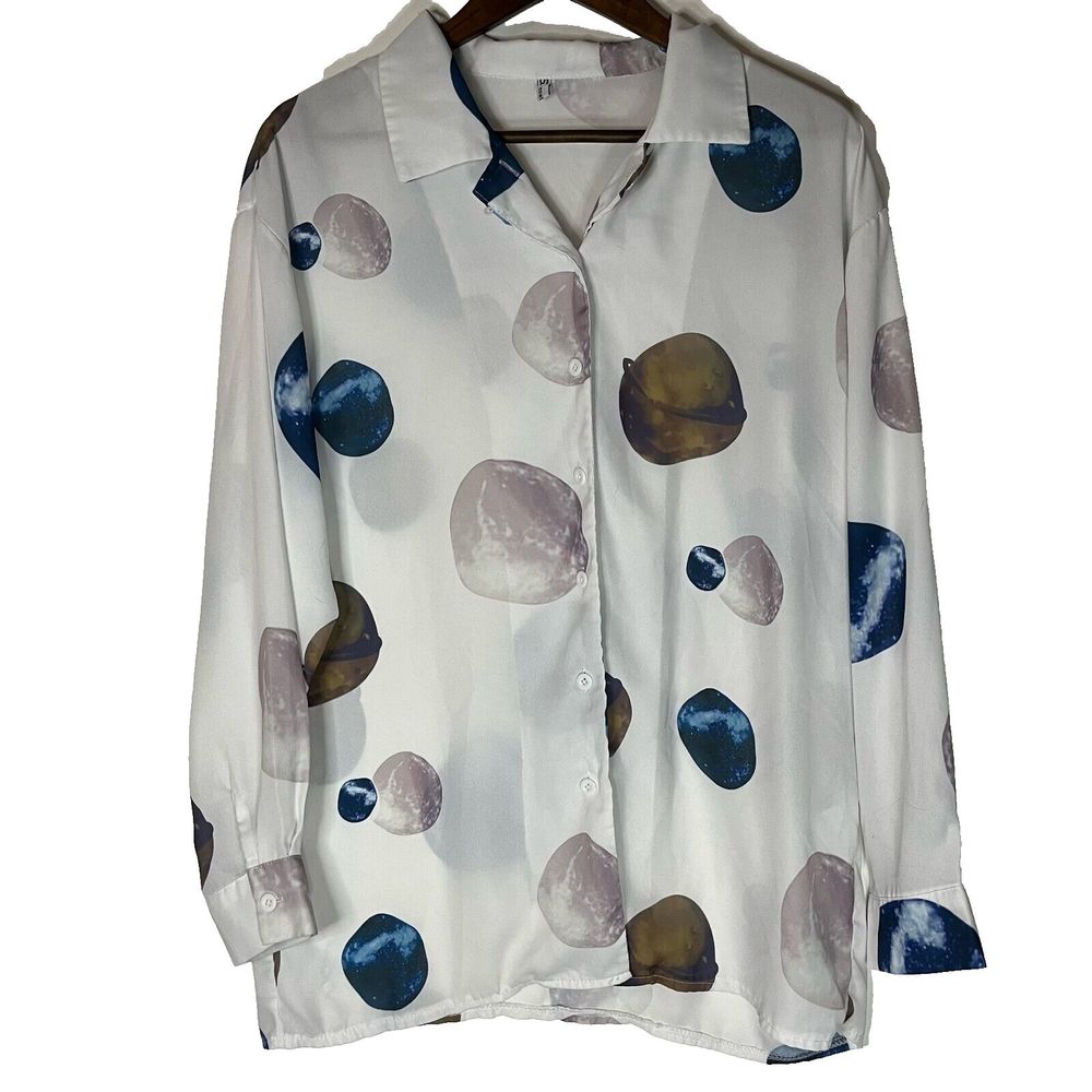 Let Us Set Out To The Sun Planet Pajama Shirt Womens